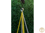 Hamac bebe macrame Amarillo 3