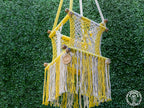 Hamac bebe macrame Amarillo 4